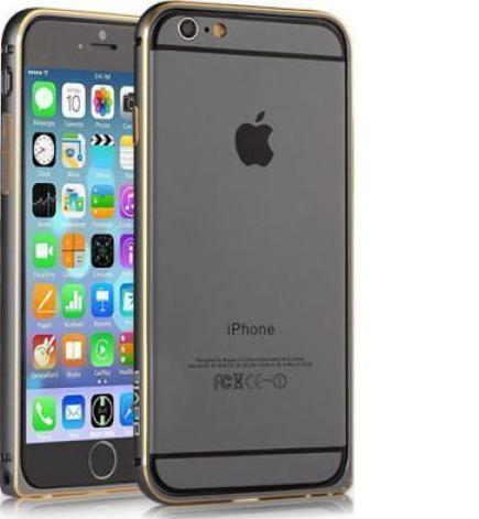 Pokrowiec-zderzak Vouni do Apple iPhone 6 / 6S plastik (czarny)