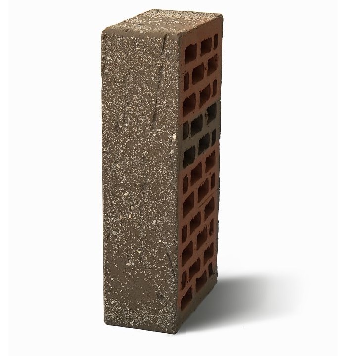 Brique de parement Braer Bavaroise maçonnerie écorce de chêne avec sable 1 NF 250x120x65 mm