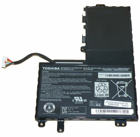 Batterie d'ordinateur portable pour Toshiba Satellite U940, U40T-A, M40-A, M50-A, M50D-A, M50T, U50t, U50T-A, U50t-A, U50t-A Series (11.4V 4160mAh / 50Wh) PA5157U