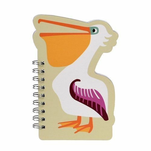 Unlined notepad # and # quot; Pelican # and # '', 12 x 19 cm