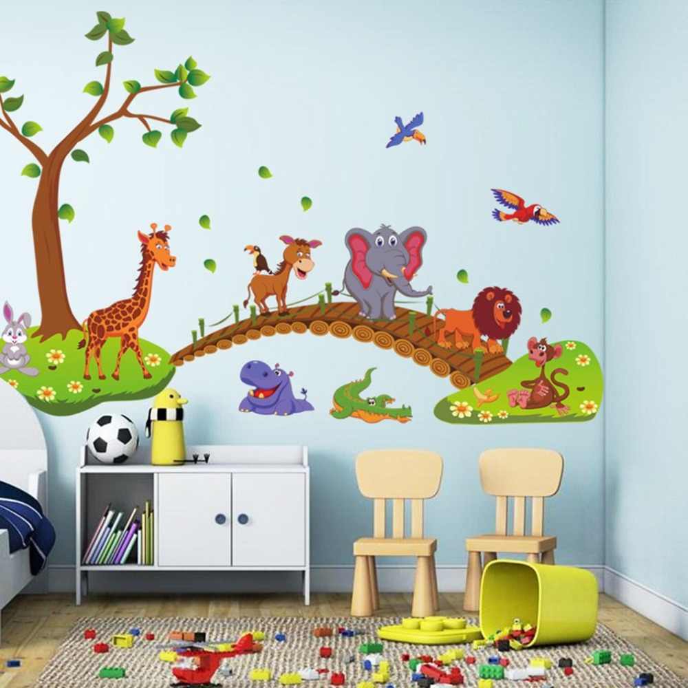 stickers on the wall in the nursery photo ideas
