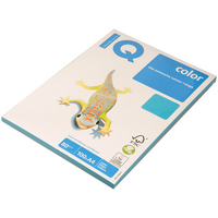 Druckpapier IQ Color Intensive, A4, 80 g/m², hellblau, 100 Blatt