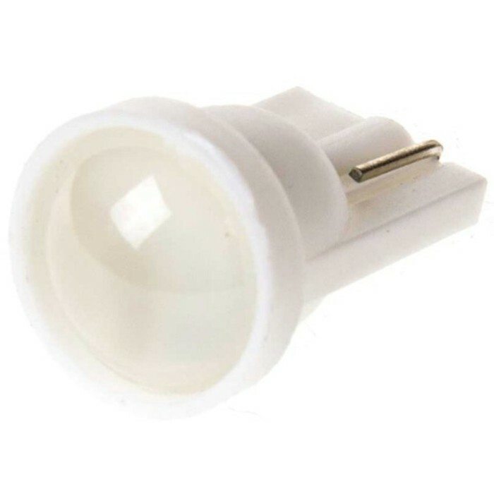 LED lampa T10-čočka 12V 0,3W, Skyway s čočkou