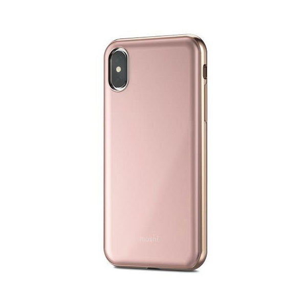 Moshi iGlaze iPhone XS / X tok rózsaszín