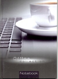 Caderno de negócios Xícara de café, A5, 80 folhas, celular