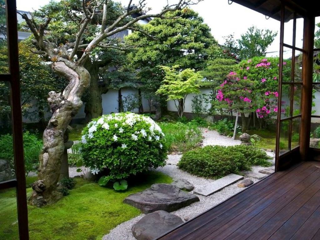 vrt 6 hektarjev japonske ideje slog