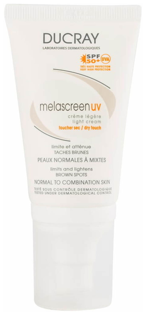 קרם הגנה Ducray Melascreen Light Sunscreen SPF50 + 40ml