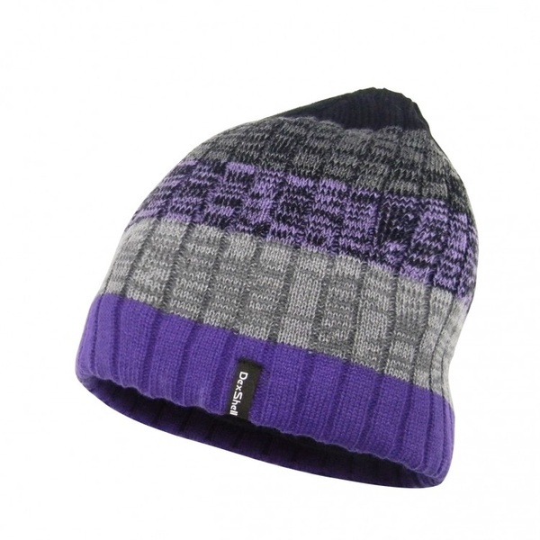 Vedenpitävä hattu Dexshell DH332N kaltevuus violetti