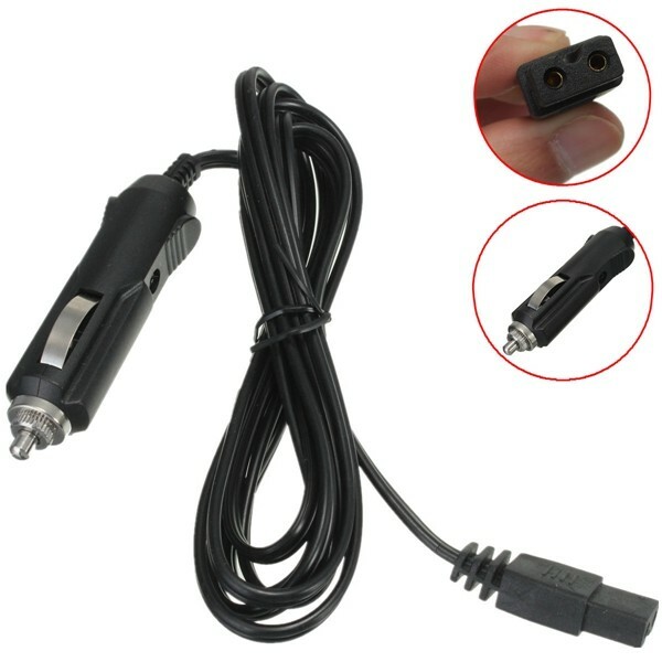 12v dc replacement car cooler cool window mini fridge 2 pin wire cable plug wire