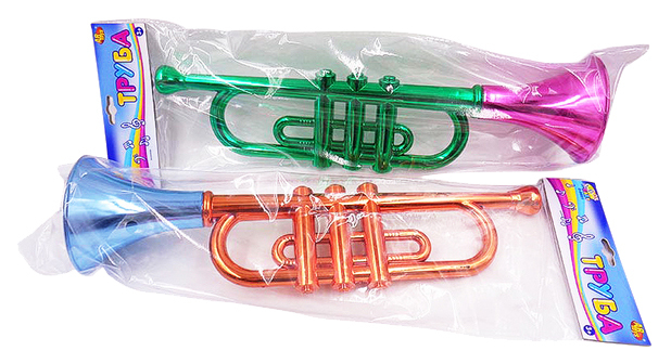 Spielzeugtrompete ABtoys. DoReMi Musikinstrument D-00051