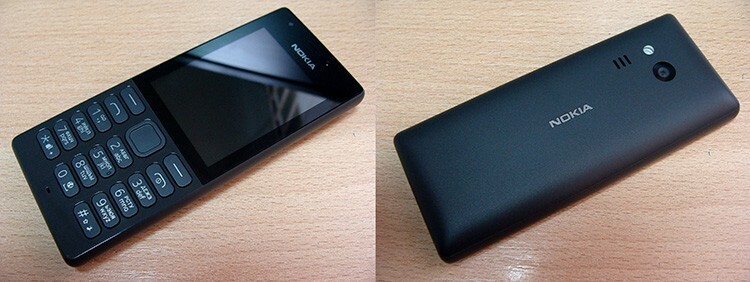 E questo è chiaramente un modello creato per gli uomini - " Nokia 216 Dual SIM"