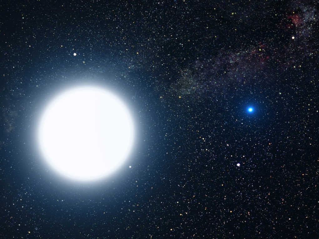 10 najjaśniejszych gwiazd na niebie