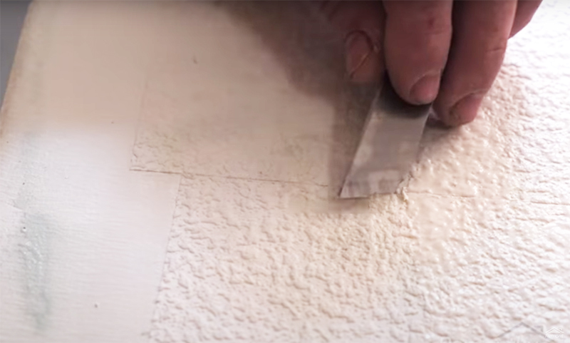 Comment masquer les joints de papier peint, même s'ils sont séparés
