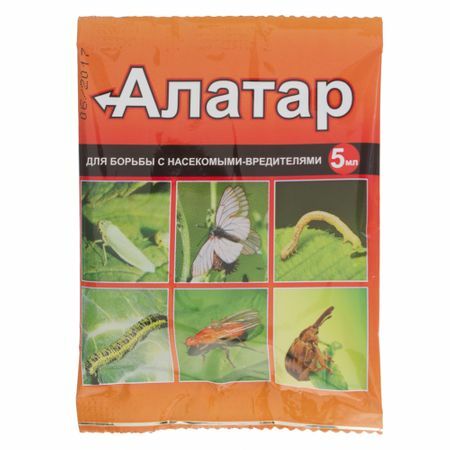 Mittel zum Schutz von Gartenpflanzen vor Schädlingen " Alatar" 5 ml