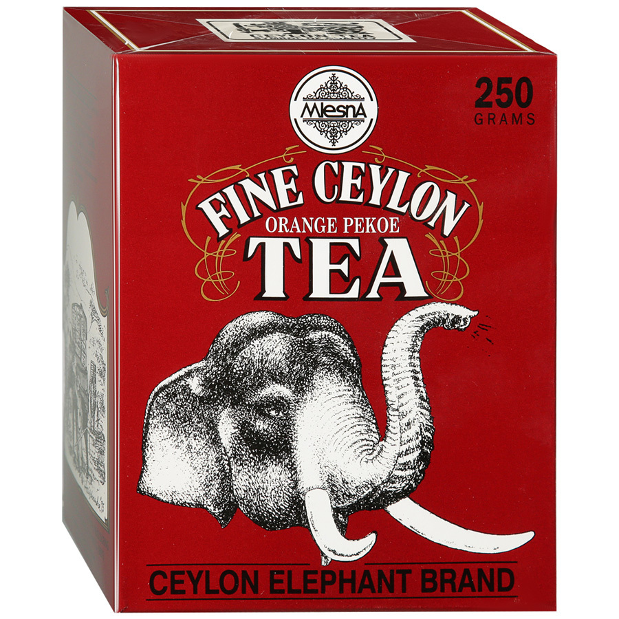 Mlesna Fine Ceylon zwarte thee met grote bladeren