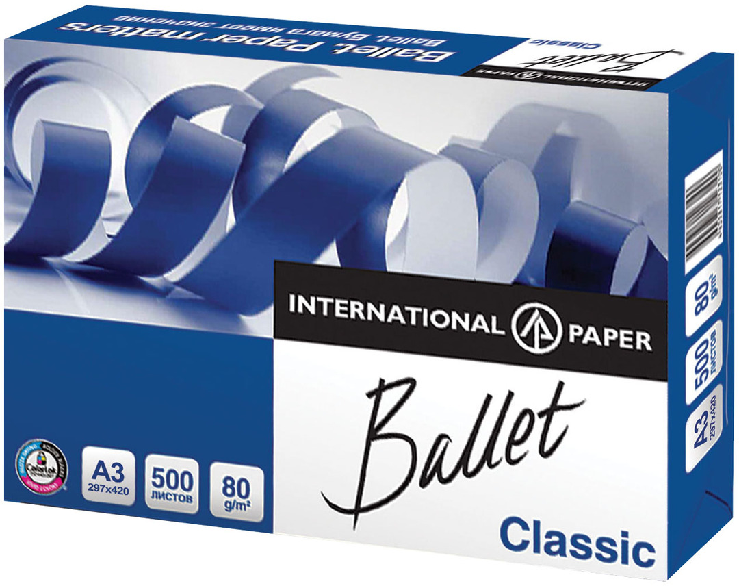 Paperi toimistolaitteille Ballet Classic A3 80 g / m2