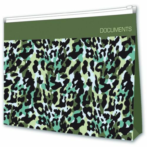 Dokumentum mappa A4 (33 * 23,5 cm) Phoenix + Camouflage textúra, 1. osztály, műanyag 46540