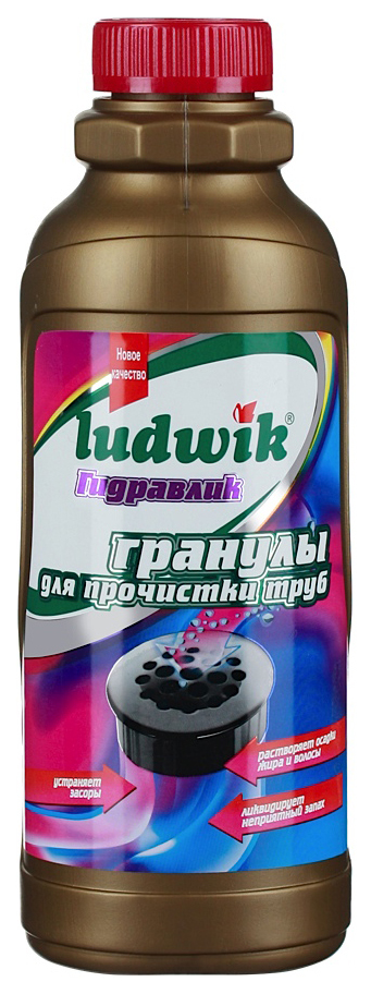 Limpiador de tuberías y desagües Ludwik gránulos hidráulicos 500 g