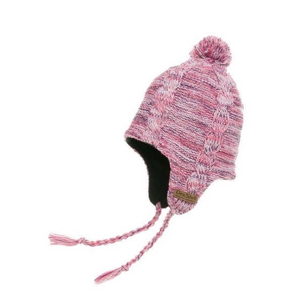Cappello impermeabile Dexshell con orecchie DH392 rosa