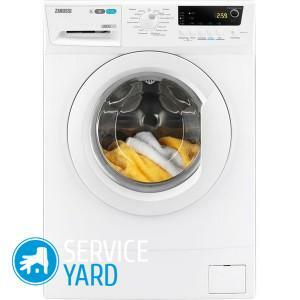 Máquina de lavar roupa Zanussi Aquacycle 800 - instrução