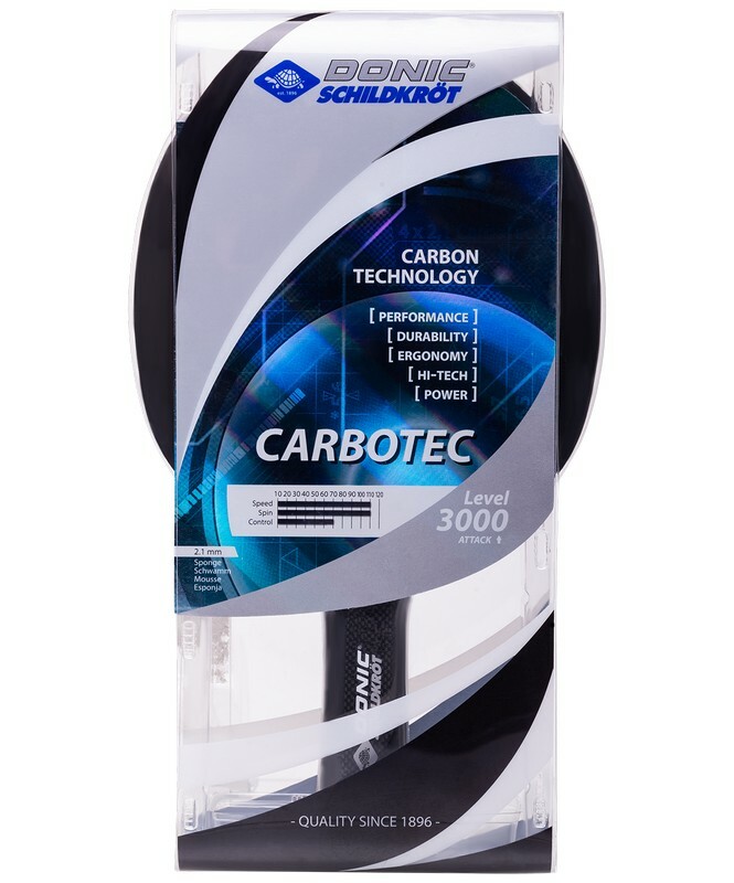 Table tennis racket Donic Carbotec 3000 anatomical