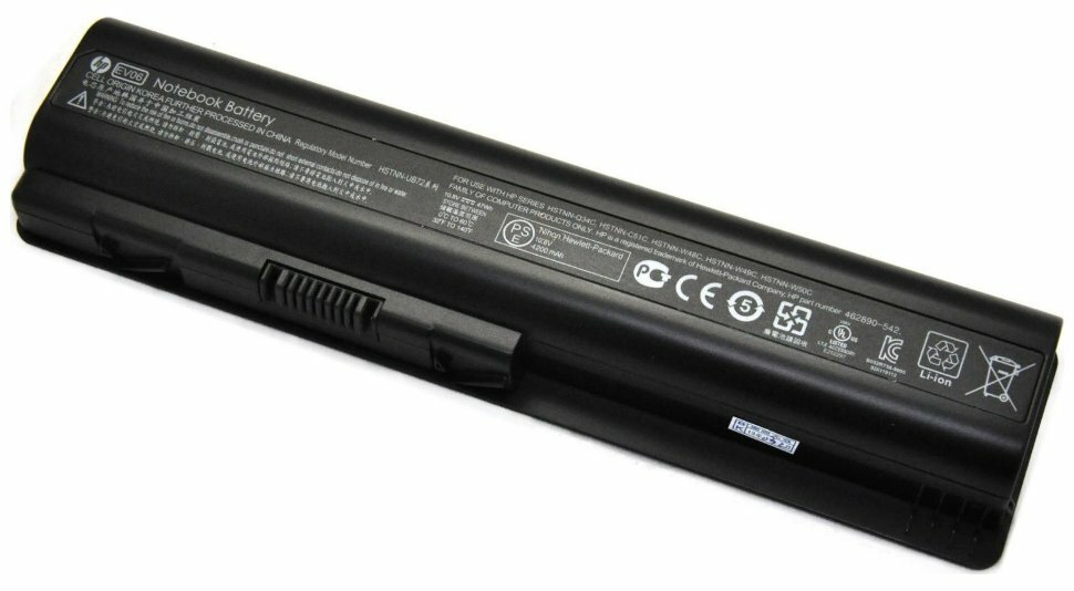 Baterija za prenosnik KS524AA za HP Pavilion DV4 DV5 DV6 G50 G60 G70 Compaq Presario CQ40 CQ45 CQ50 CQ60 CQ70 HDX X16 11,1 Volt 4400 mAh Series