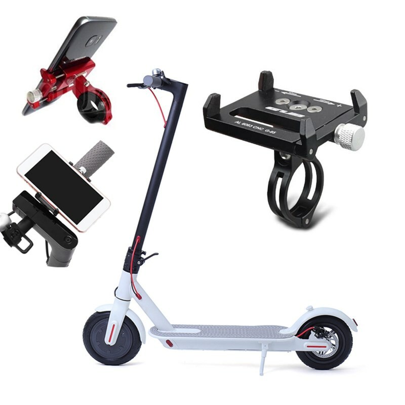 Ayarlanabilir GPS Cep Telefonu Tutucu için Xiaomi M365 / M187 / PRO NINEBOT ES1 / 2/3/4 Elektrikli Scooter Bisiklet Motosiklet Battaniye Dağı
