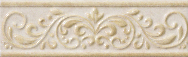 Keramická dlažba Italon Elite White Listello Natura (600090000215) ohraničení 7,5x25