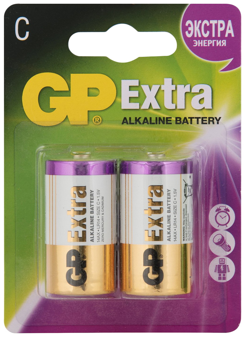 Batteri GP Extra 14AXNEW-2CR2 2 stk