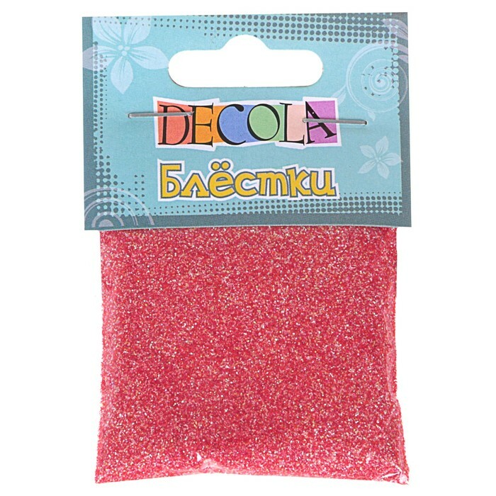 Sequins decor zhk decola 0.3 mm 20 g scarlet rainbow: prices from 70 ₽ buy inexpensively in the online store