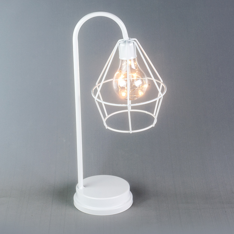 Lámpara decorativa, LED, alimentada por batería (R3 * 3) tamaño 16x16x33