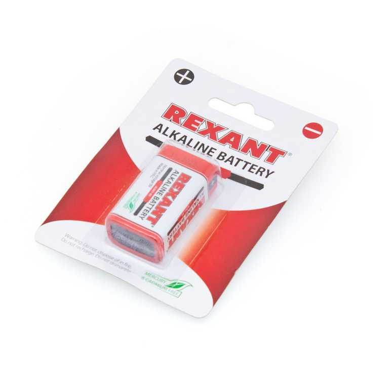 Batterie KRONA - Rexant 6LR61 9V 600 mAh 30-1061 (1 pièce)