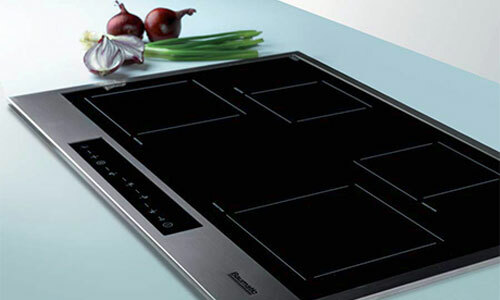 What distinguishes the induction hob from the glass-ceramic