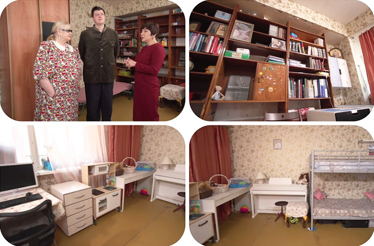 Innan renoveringen såg Leonid Filatovs rum inte särskilt bekvämt ut