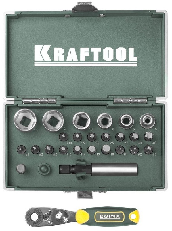 Bitsæt Kraftool 25mm (EXpert x-drive 26065-h26)