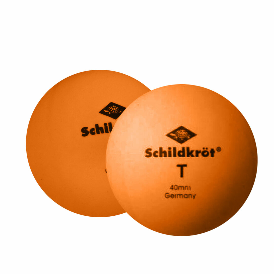 Donic 1T-Training Tischtennisbälle orange, 6 Stück