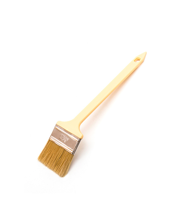 Radiator brush with natural bristles Beorol 63x9 mm for alkyd-based enamels and varnishes