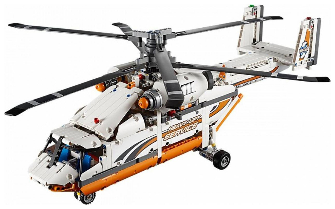 Constructor Lepin Technics Cargo helicopter