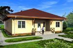 What is to build a house, or why the popular designs of single-storey houses up to 100 square meters. m