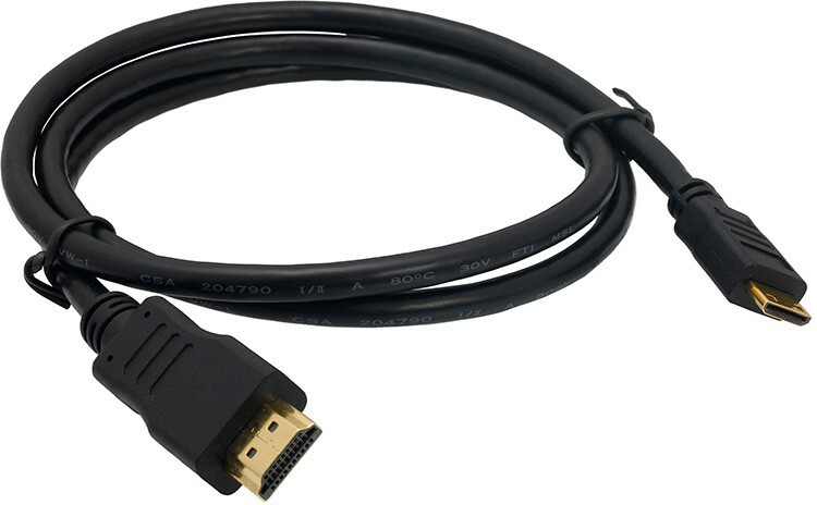 podłącz laptopa do telewizora przez złącze HDMI