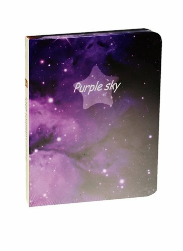 Bloc de notas Cosmos Purple Sky (sangrado de color) (12-22716-JZ096Z-0058A) (160 páginas) (18,5х13)