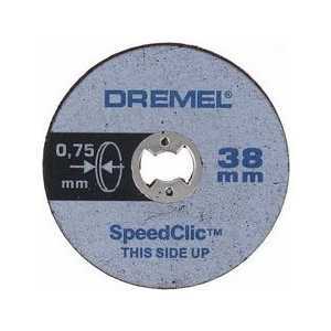 Dremel Cutting Wheels 38mm 5-Pack SC409 EZ SpeedClic (2615S409JB)