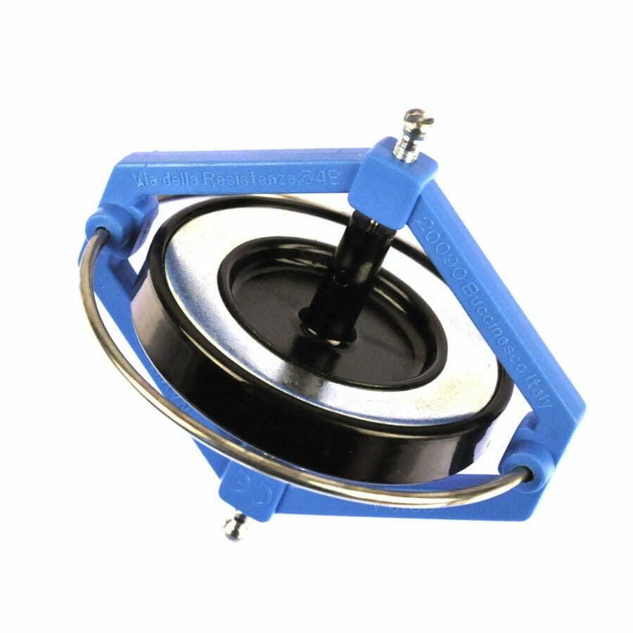 NAVIR giroskopas su metaliniu rotoriumi 65 mm - mėlynas