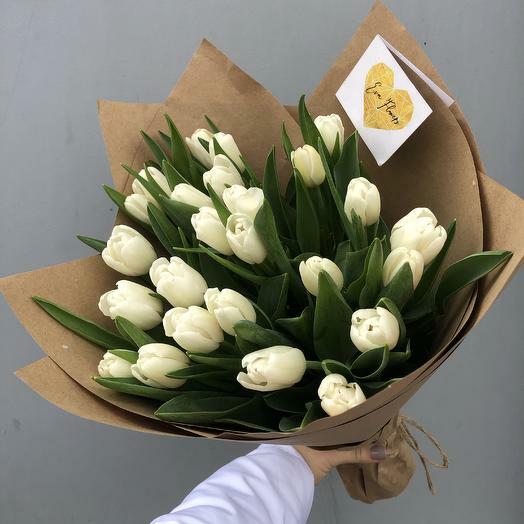 Odbijač za posteljni tulipan beli FLOWWOW.COM LBR173211