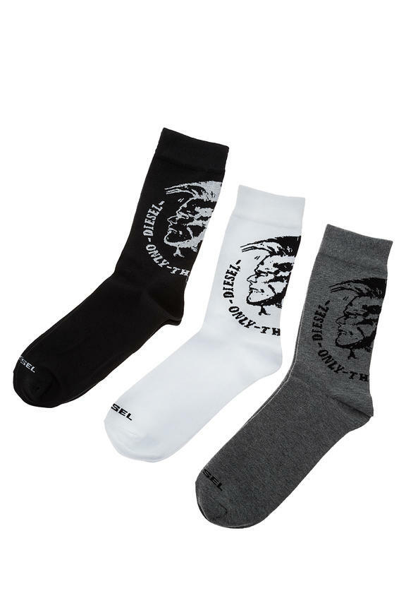 Socken-Set für Herren DIESEL 00SAYJ 0EASX E3843 weiß S