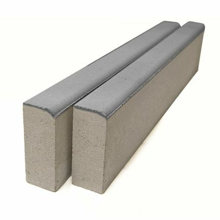  Bordstein zweilagig, 1000x200x80 mm, graue Farbe