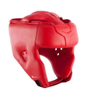 Open Training & Competition Boxing Helmet - Red