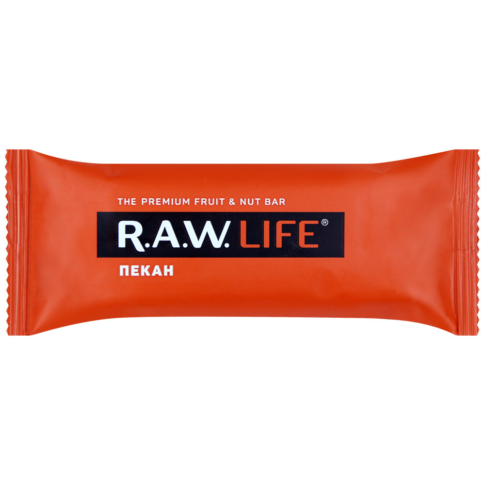 Raw Life Barretta Di Frutta Pecan 47g