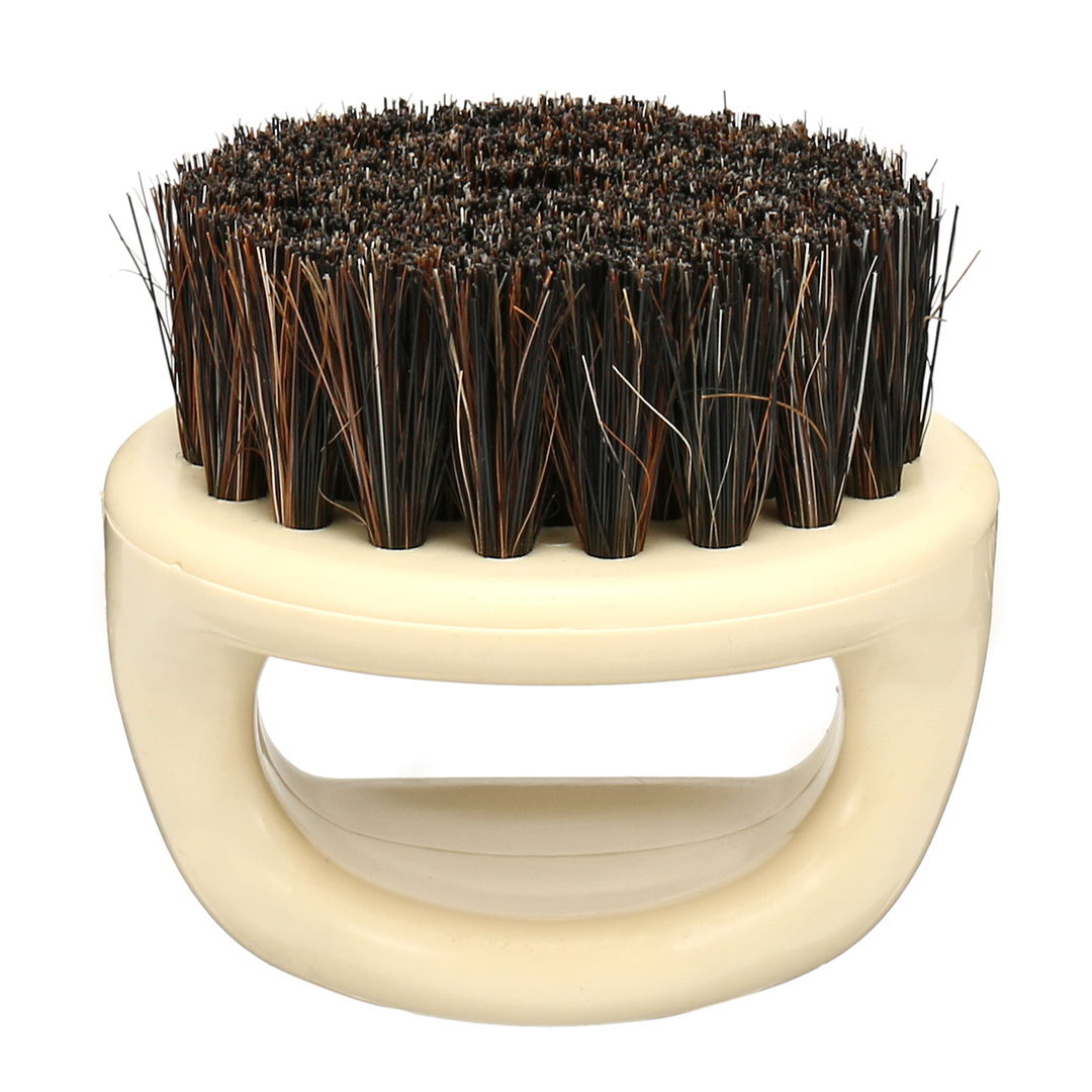 Haarborstenkamm Bart Schnurrbartbürste Ovale manuelle Schnurrbartbürste