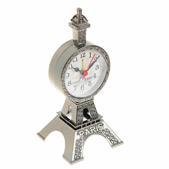 Alarm clock Eiffel Tower, 8.5x19cm